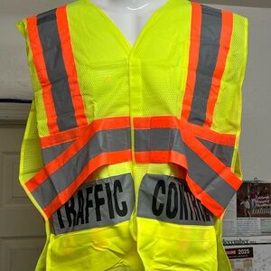 High-Visibility Safety Vest with Reflective Stripes